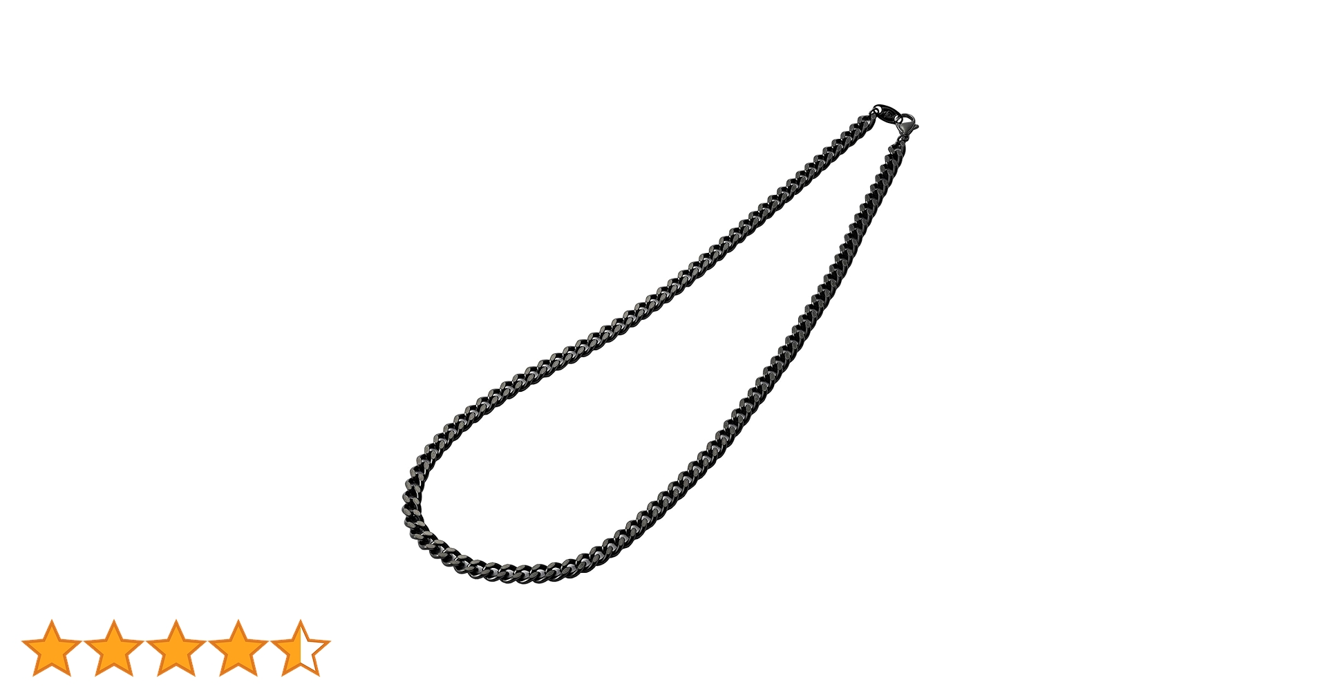 Amazon | ファイテン(phiten) 炭化チタンチェーンネックレス 45cm 純